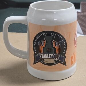 Stanley White and Orange Mug
